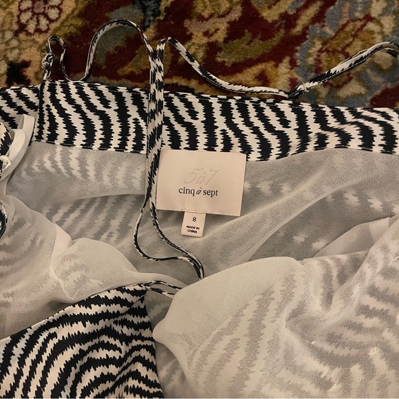 Cinq a Sept Christel Silk Dress - Picture 9 of 13